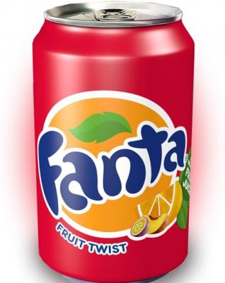 Напиток газированный Fanta Fruit Twist 330 мл