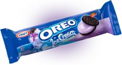 Печенье Oreo Ice Cream Blueberry Cookies (Черничное мороженое) 133 грамма