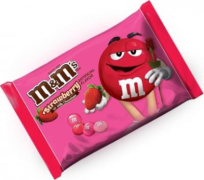 Шоколадное драже M&Ms Strawberry (со вкусом клубники) 92 грамм